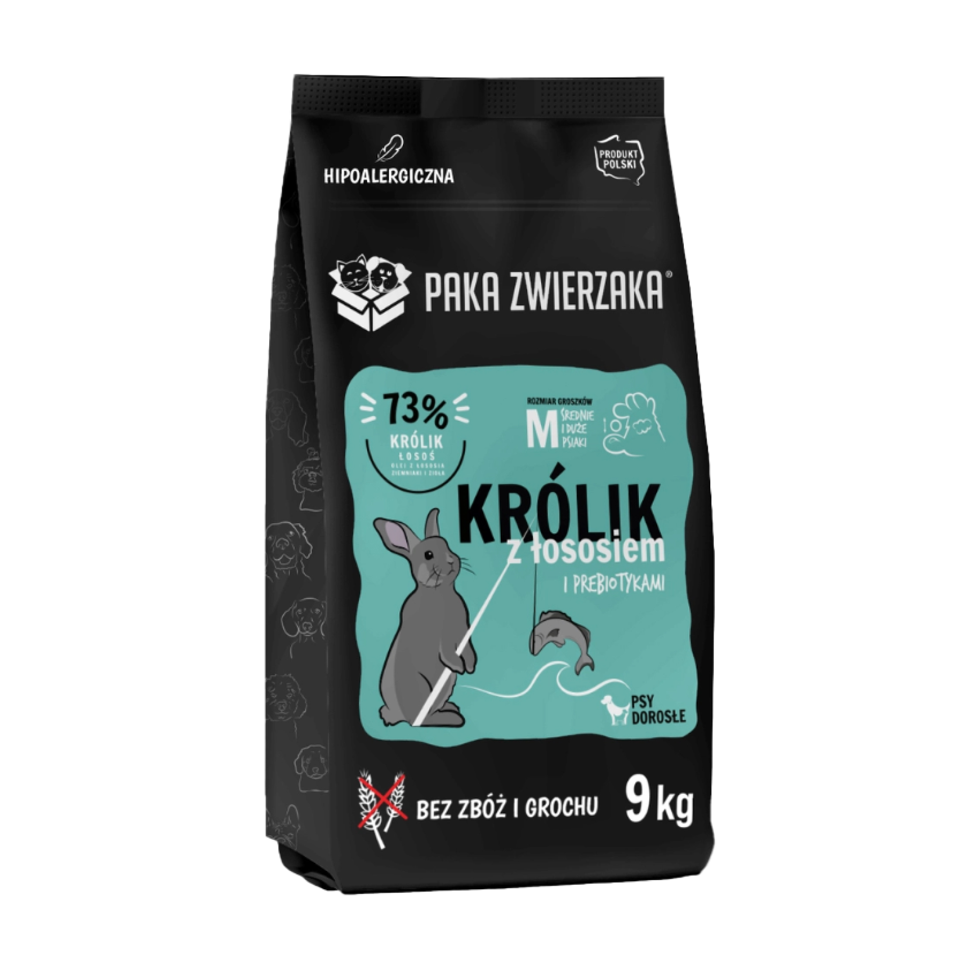 PAKA ZWIERZAKA sucha karma Seven’th Heaven Królik i Łosoś 9kg