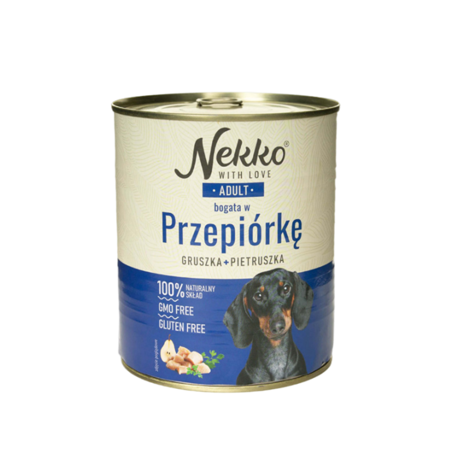 NEKKO Adult Przepiórka, gruszka, pietruszka 800 g