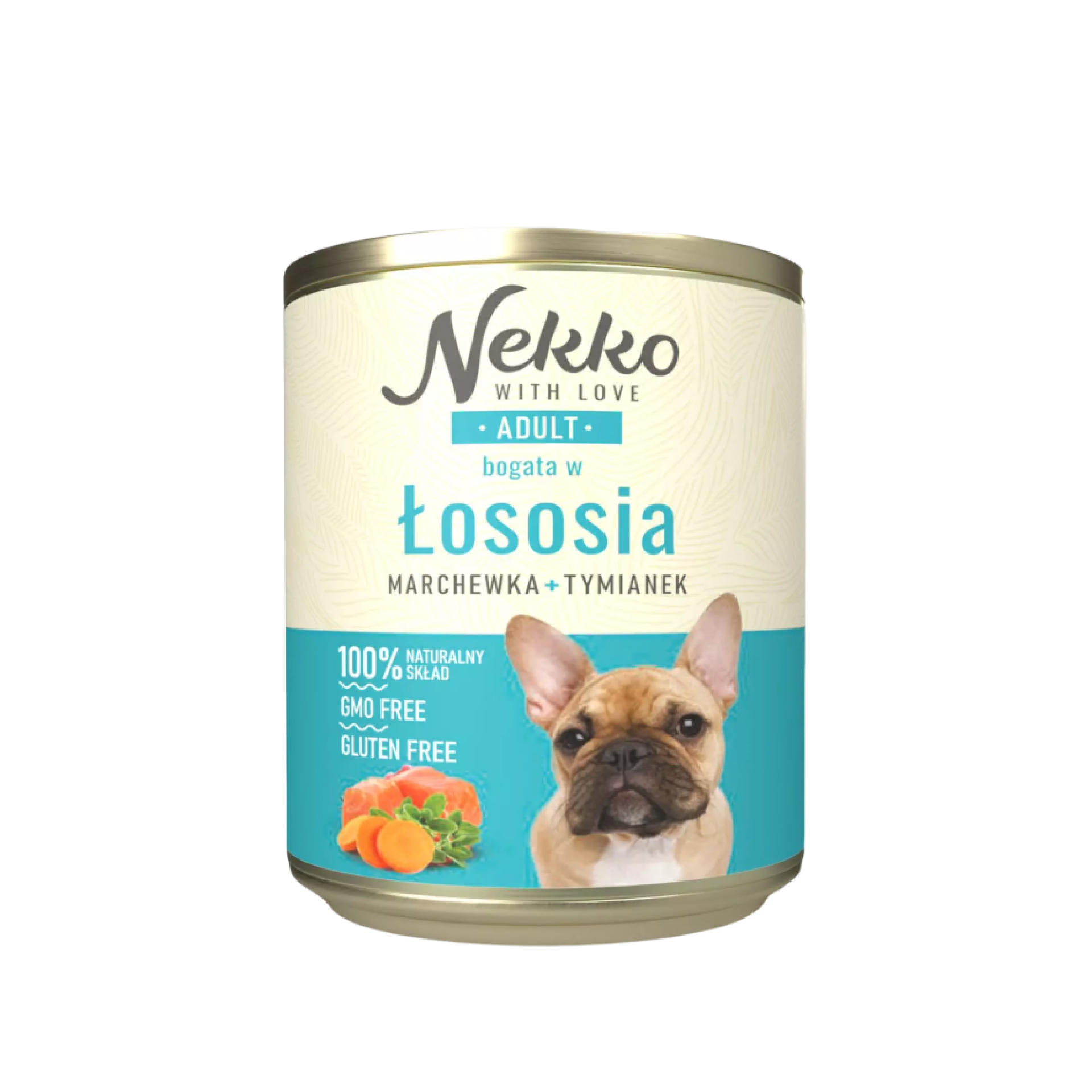 NEKKO Adult Łosoś, marchewka, tymianek 800g