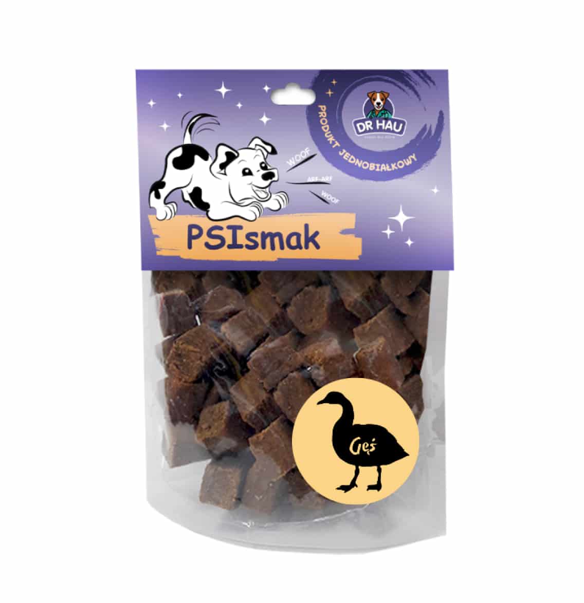 DR HAU Psismak kostki mięsne z gęsi przysmak dla psa 100g