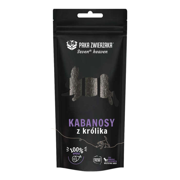PAKA ZWIERZAKA Kabanosy z królika 3 szt 100g