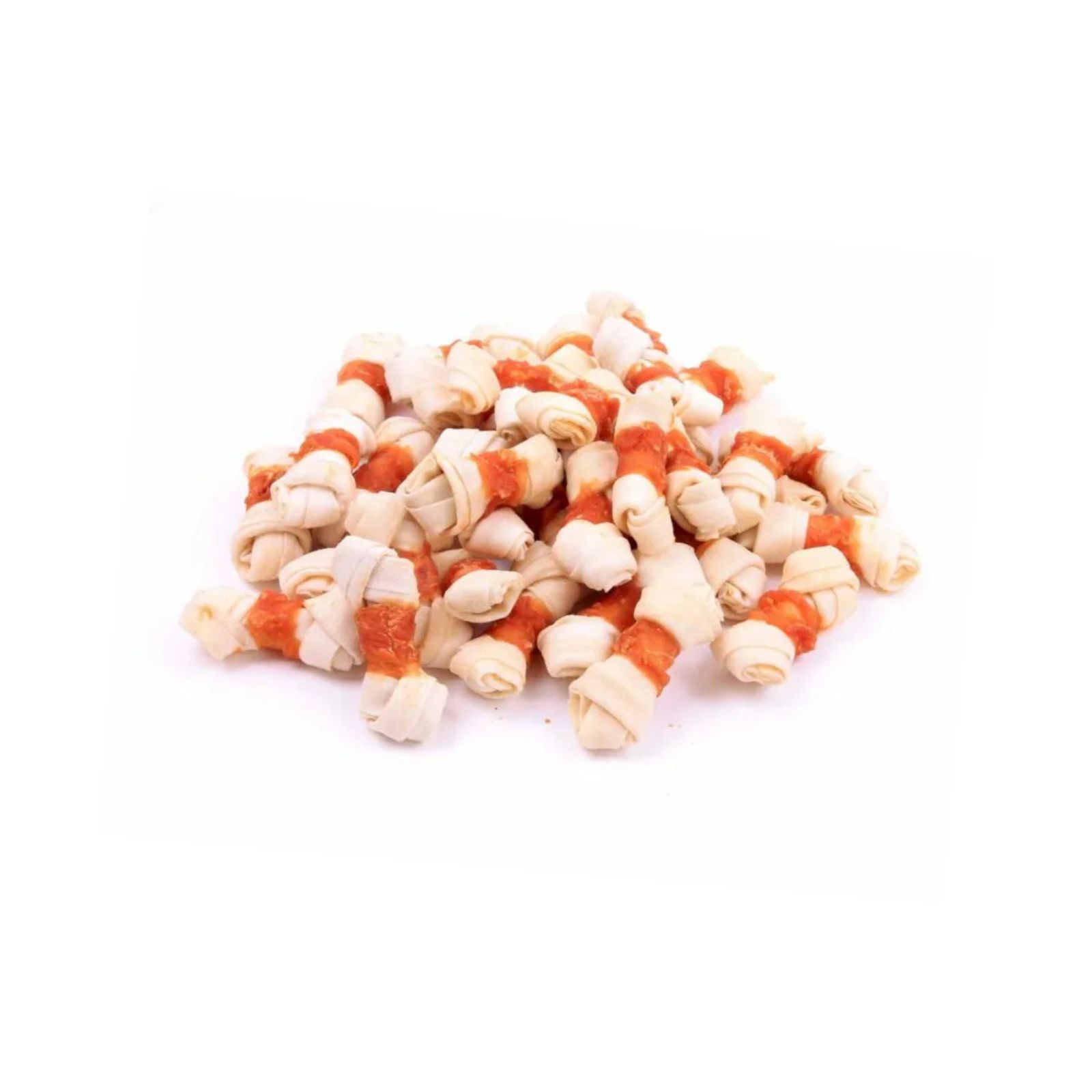 NEKKO Kość wiązana wapienna owinięta kurczakiem 7cm 500g