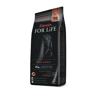 Fitmin dog For Life Beef & Rice 14 kg