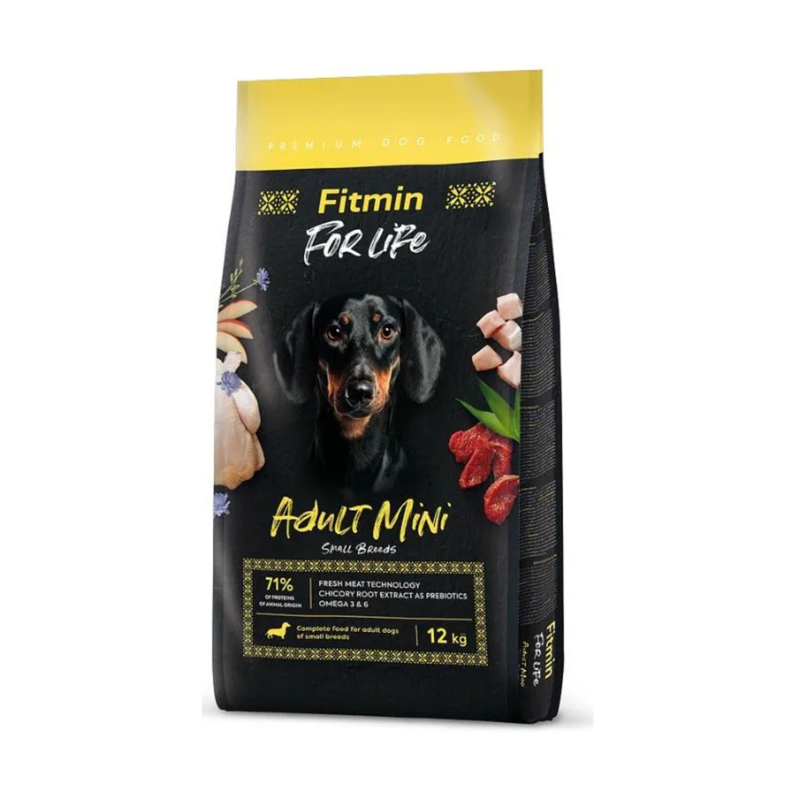 Fitmin dog For Life Adult Mini Pełnoporcjowa karma dla psów małych ras 12kg