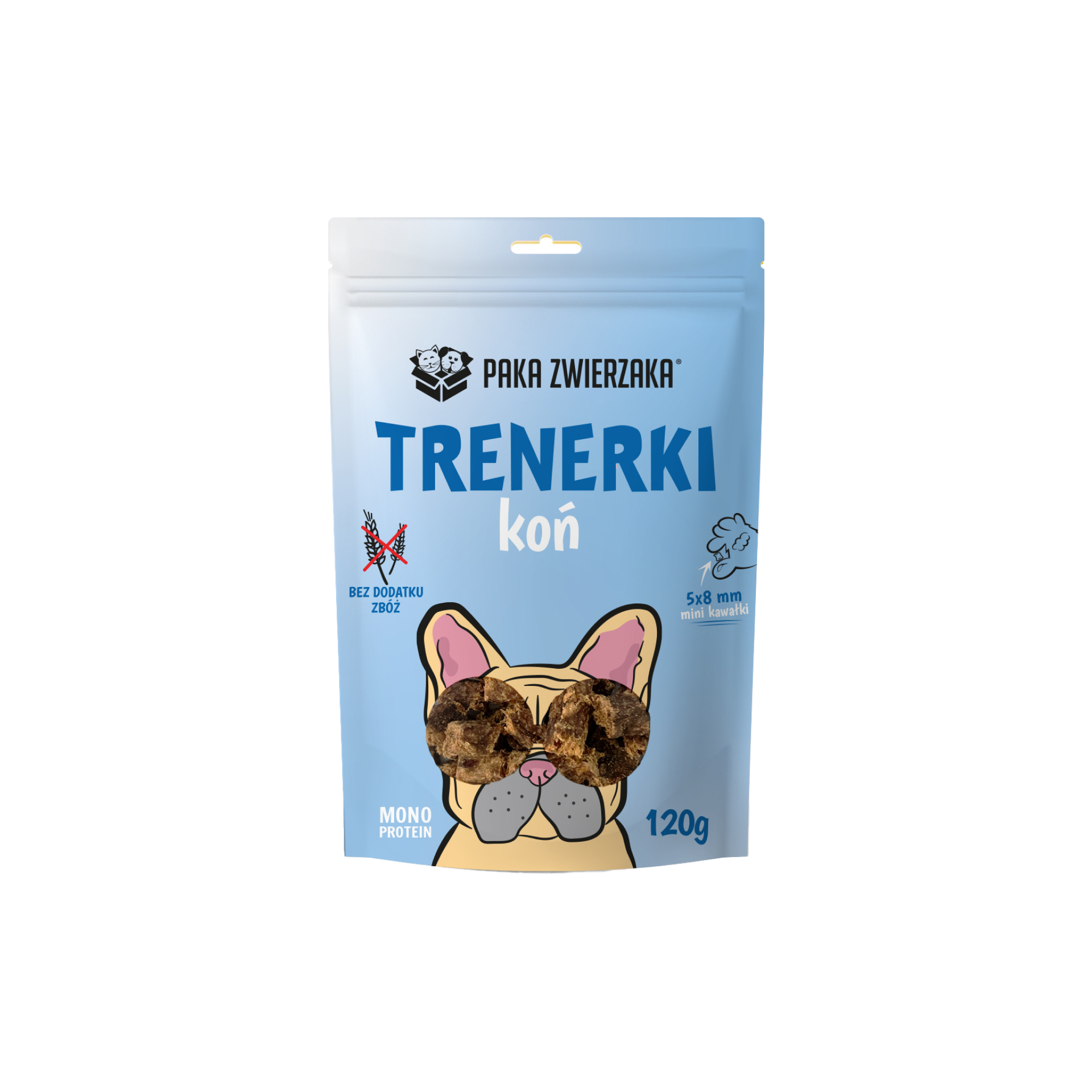 PAKA ZWIERZAKA Trenerki Koń 120g