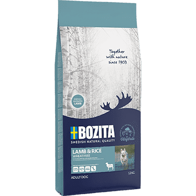 Bozita Lamb&Rice Wheat Free 12kg - jagnięcina i ryż bez pszenicy   