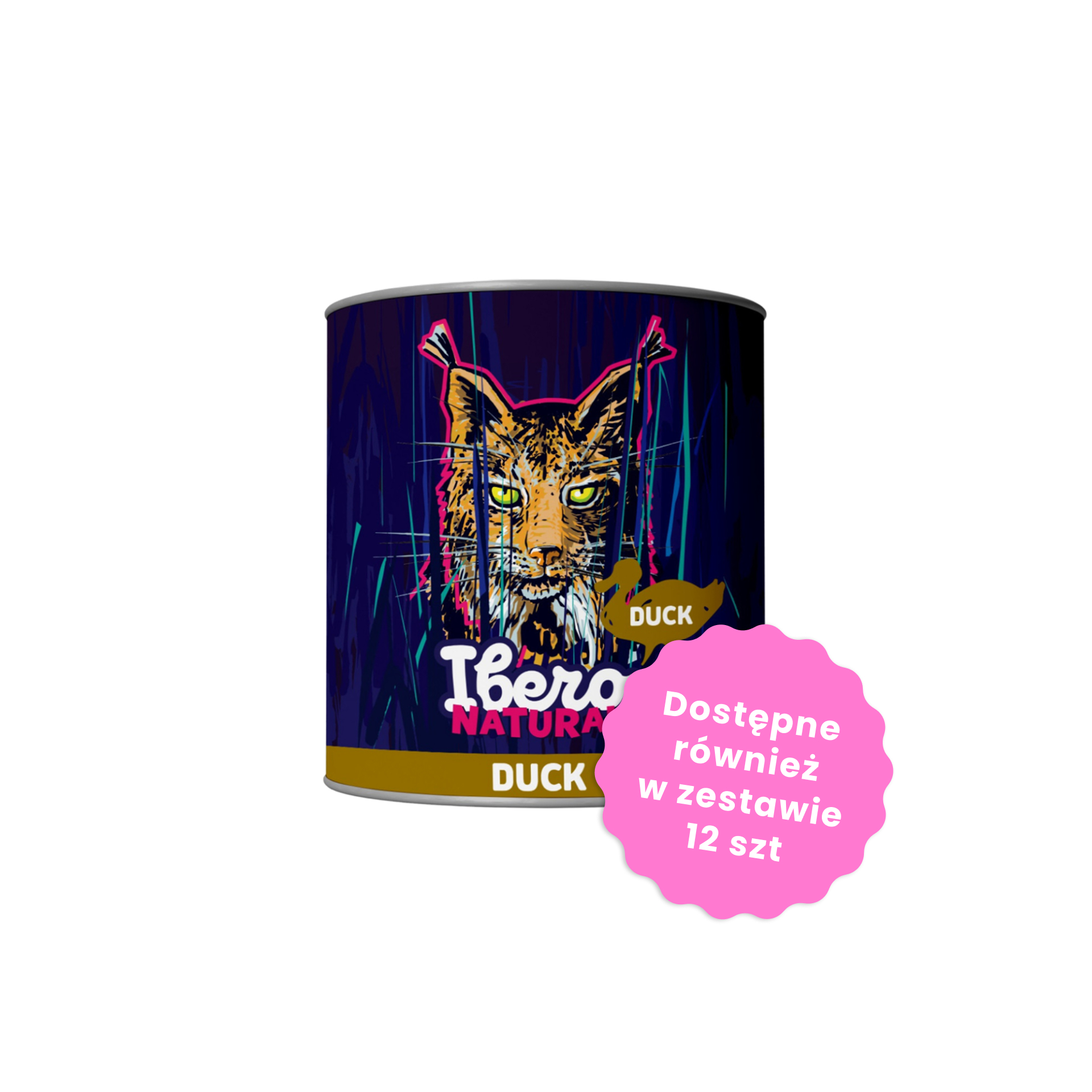 Ibero Natural Cat Konserwa z kaczki dla kota 200g