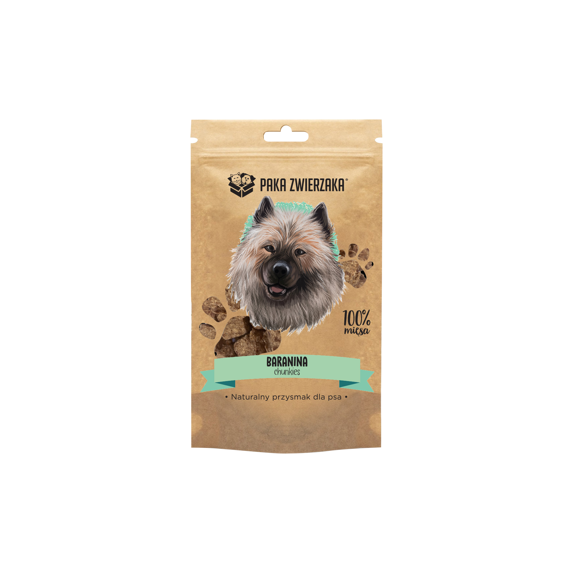 PAKA ZWIERZAKA Chunkies 100% Baranina 70g
