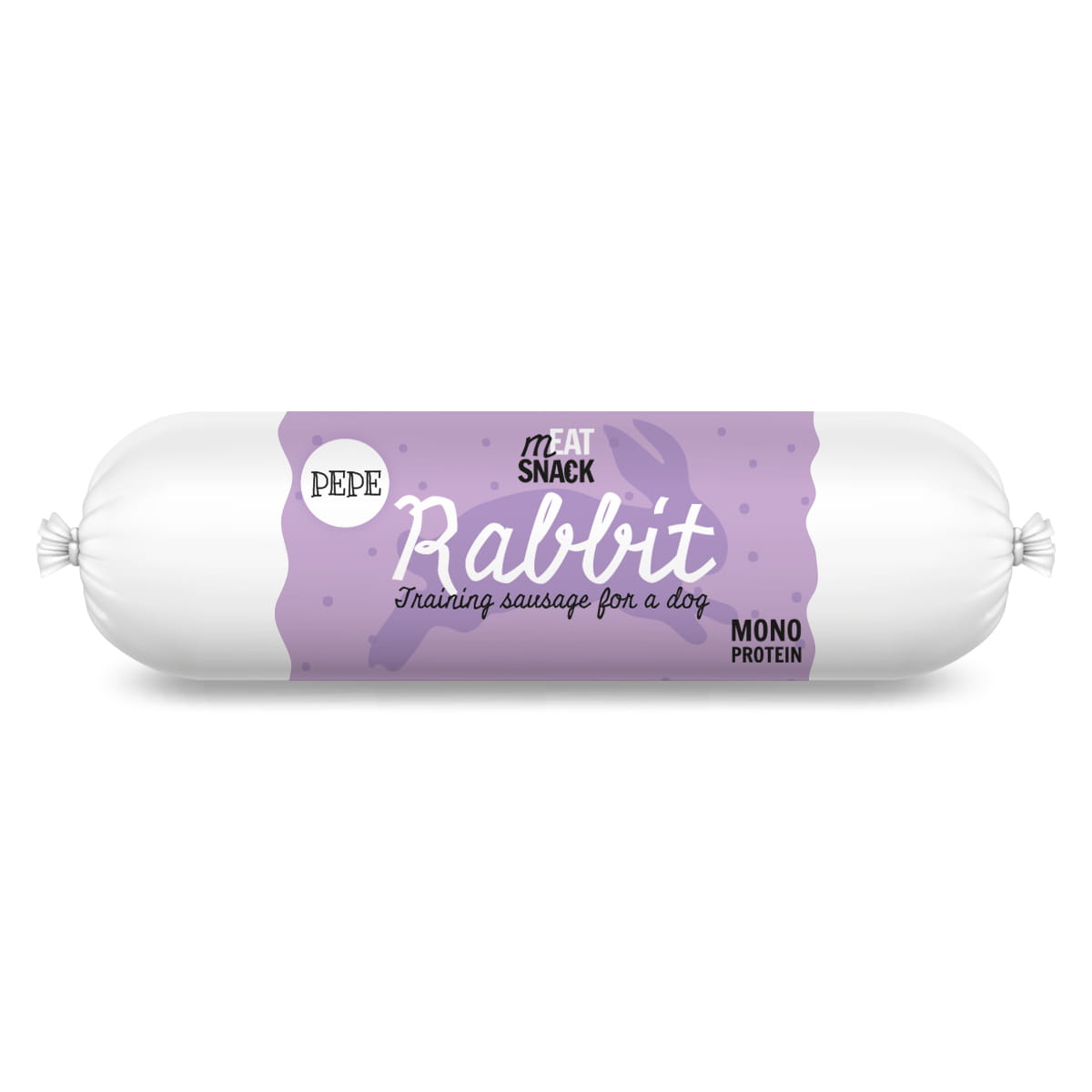 Kiełbaska PEPE Rabbit (królik) przysmak dla psa 200g 