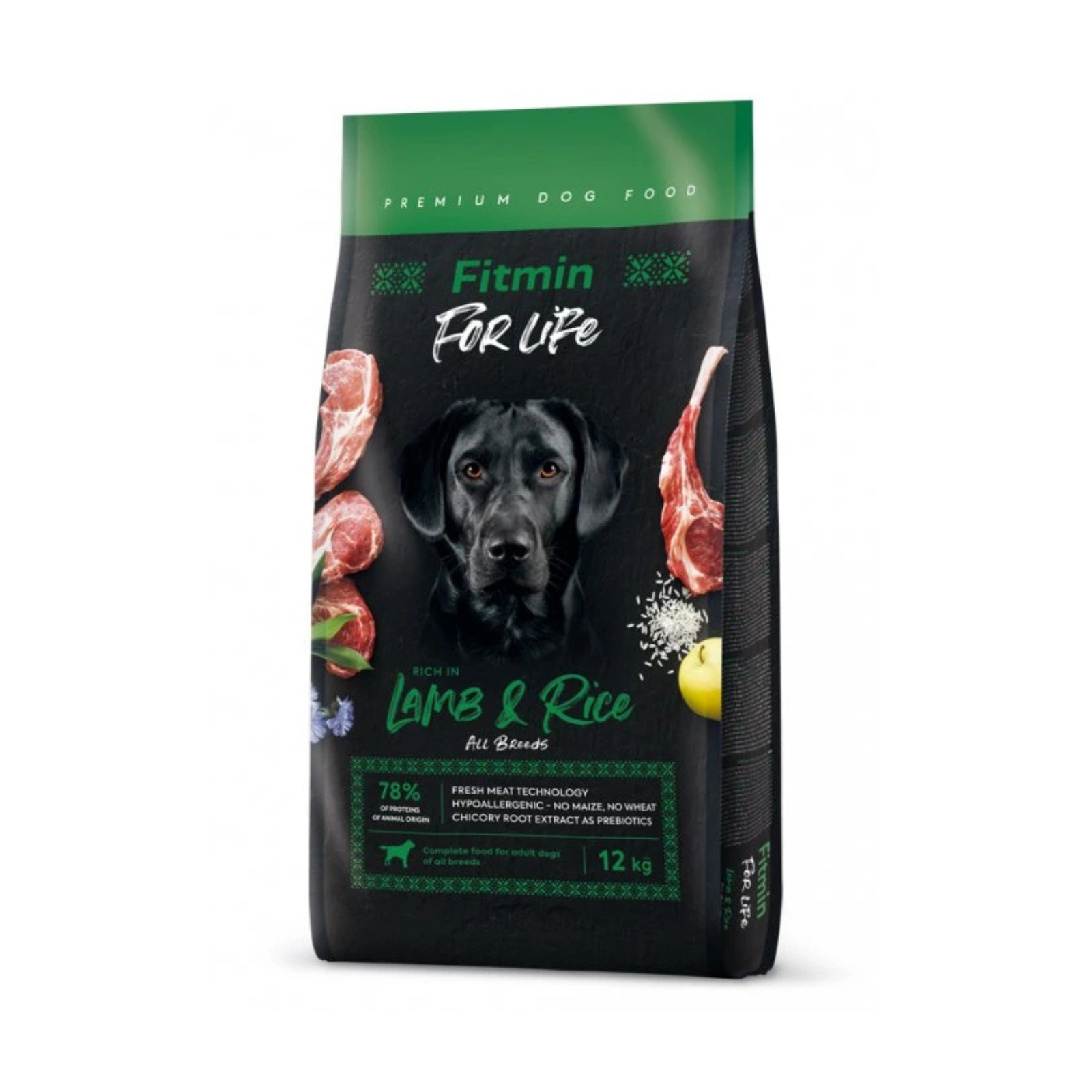 Fitmin Dog For Life Lamb & Rice karma dla psów jagnięcina z ryżem 12kg