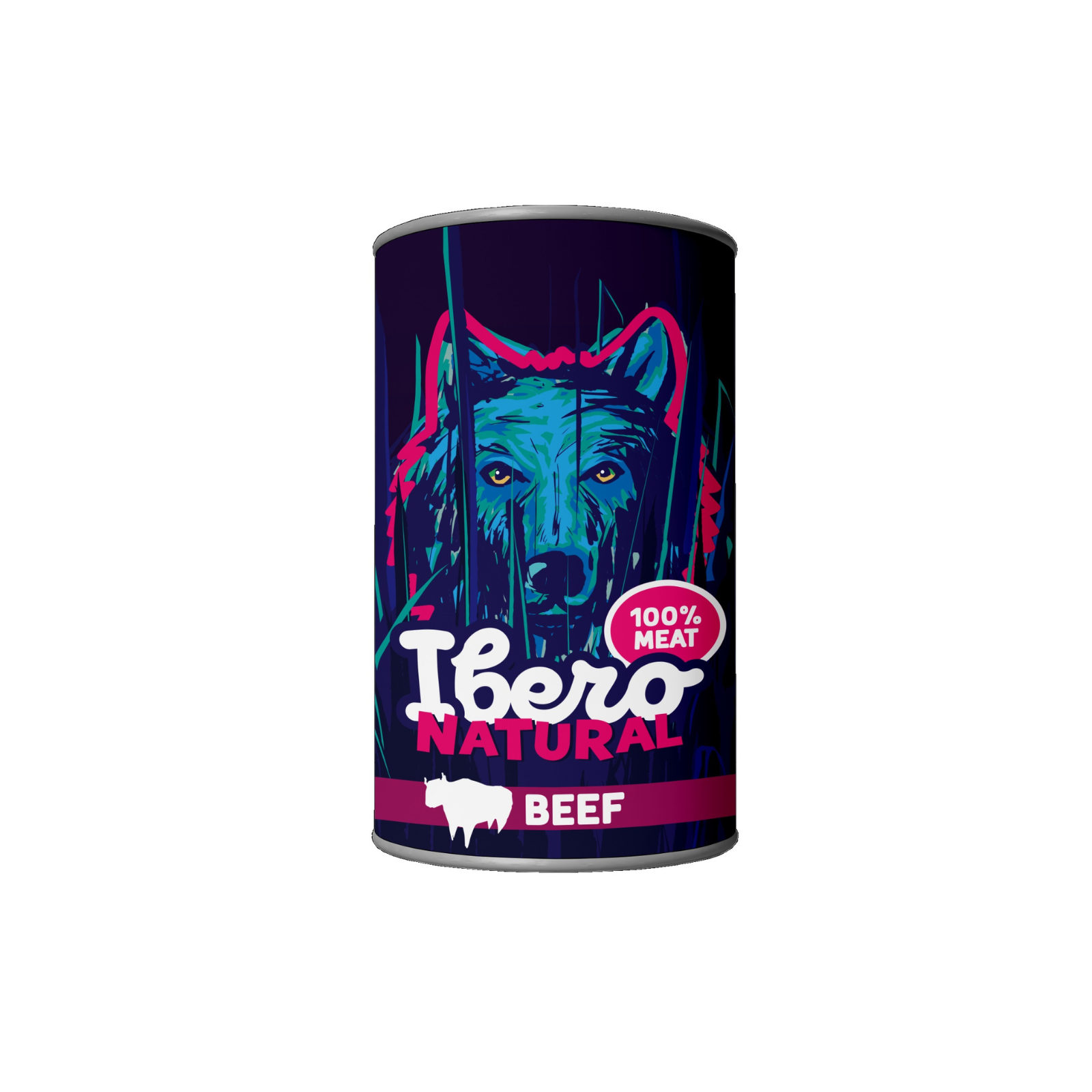 Ibero Natural Konz. Adult Beef monoproteinowa mokra karma dla psa z wołowiną 1200g