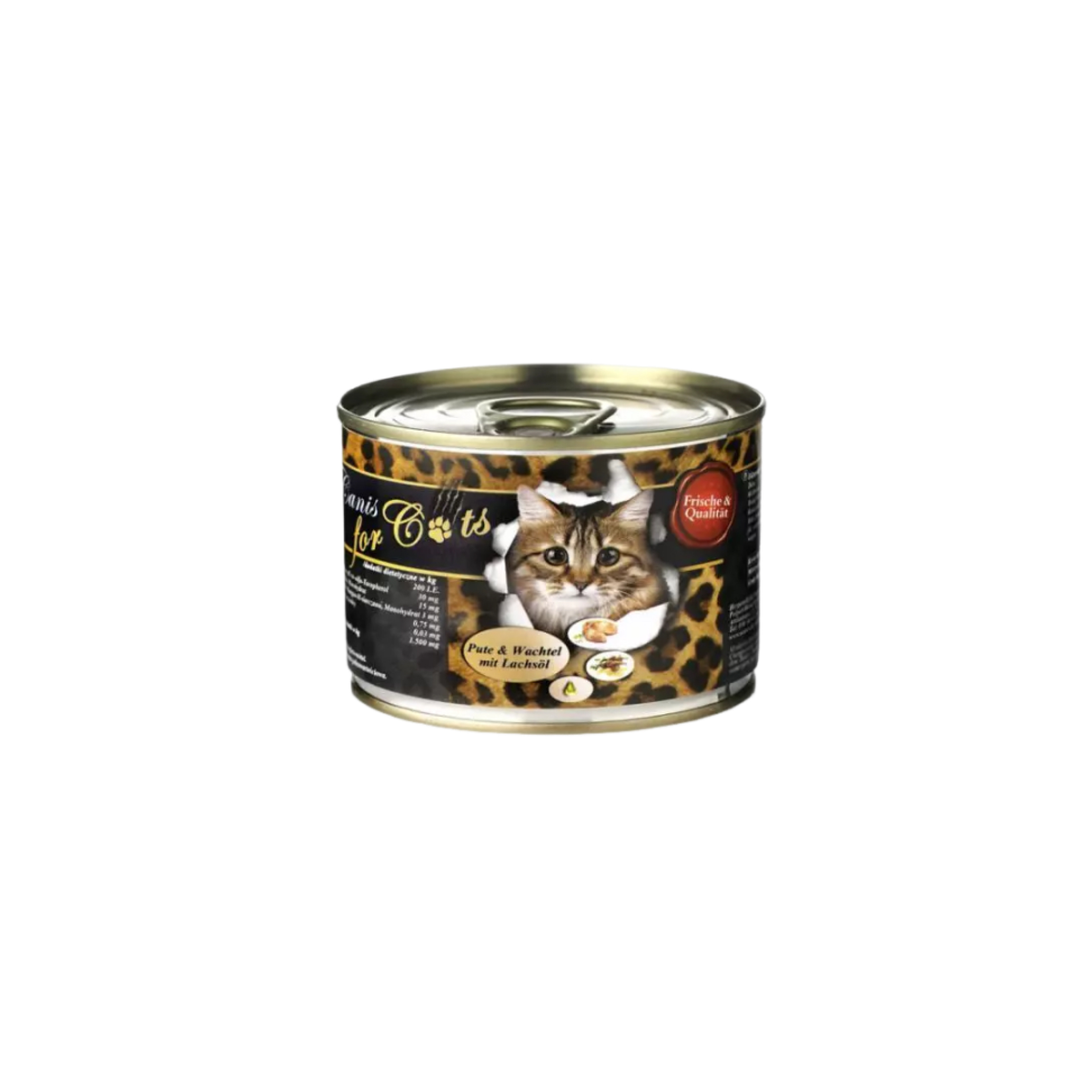 O'Canis puszka dla kota - Indyk, przepiórka 200g