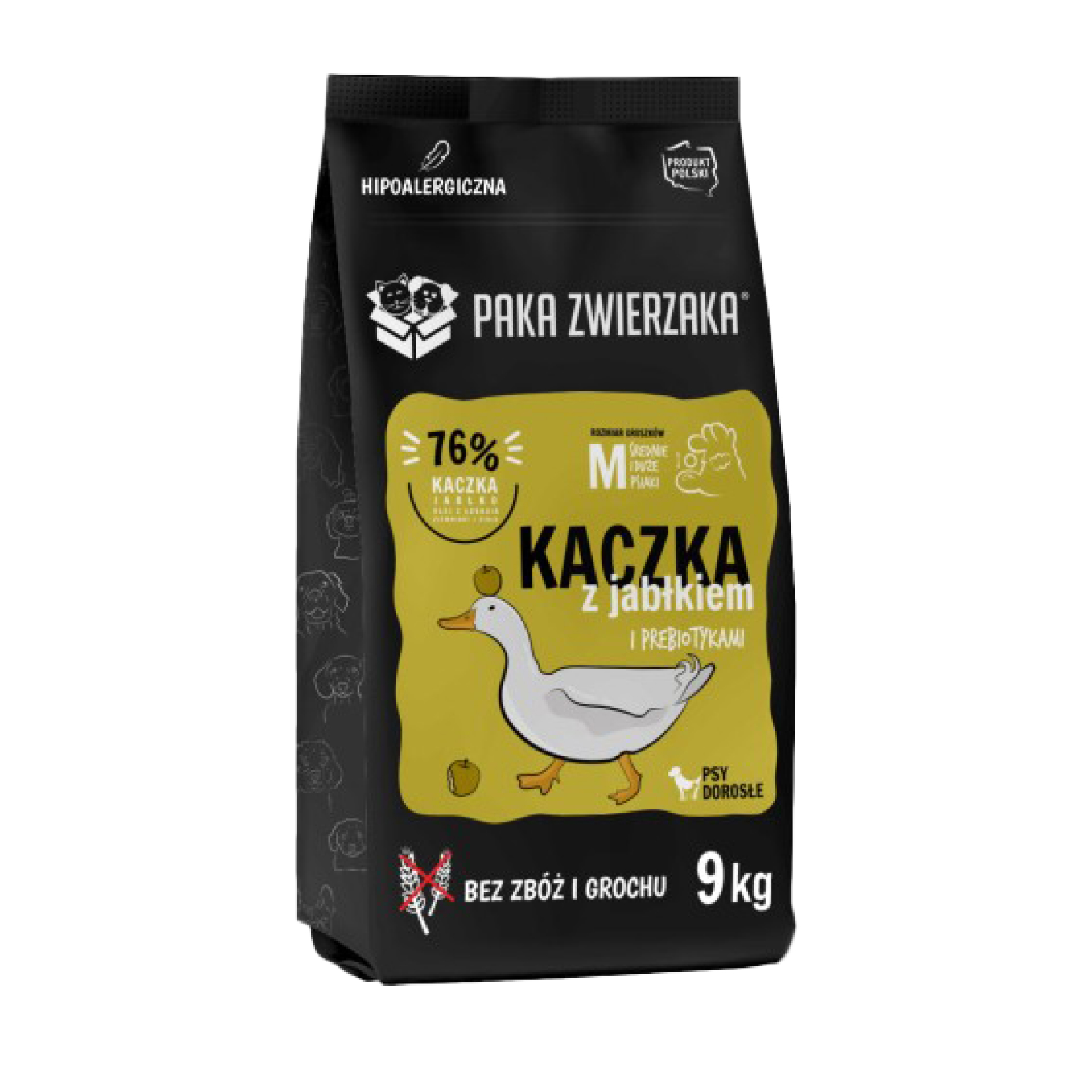 PAKA ZWIERZAKA sucha karma Seven’th Heaven Duck & Apple (Kaczka i jabłko) 9kg