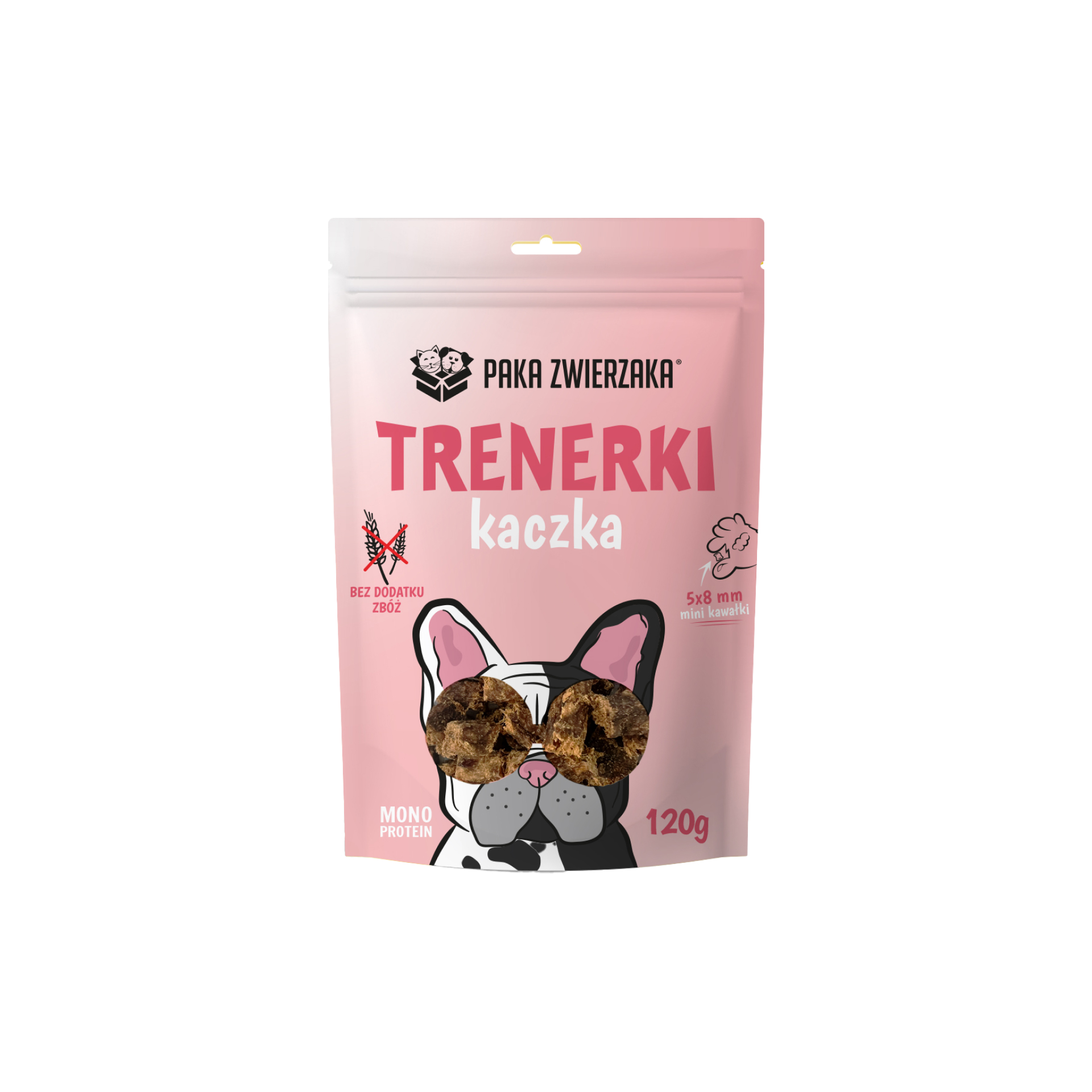 PAKA ZWIERZAKA Trenerki Kaczka 120g