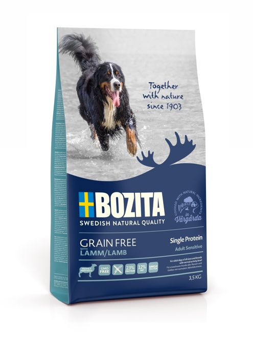 BOZITA Single Protein Lamb Grain Free -jagnięcina dla dorosłych psów 3,5kg
